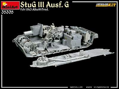Stug Iii Ausf. G  Feb 1943 Alkett Prod. Interior Kit - zdjęcie 84