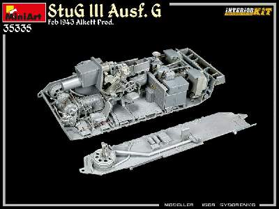 Stug Iii Ausf. G  Feb 1943 Alkett Prod. Interior Kit - zdjęcie 85