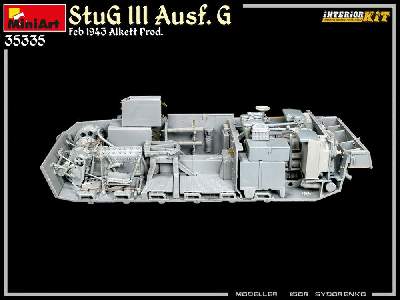 Stug Iii Ausf. G  Feb 1943 Alkett Prod. Interior Kit - zdjęcie 86