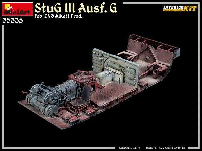 Stug Iii Ausf. G  Feb 1943 Alkett Prod. Interior Kit - zdjęcie 87