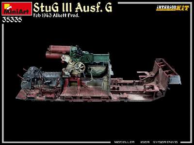 Stug Iii Ausf. G  Feb 1943 Alkett Prod. Interior Kit - zdjęcie 89