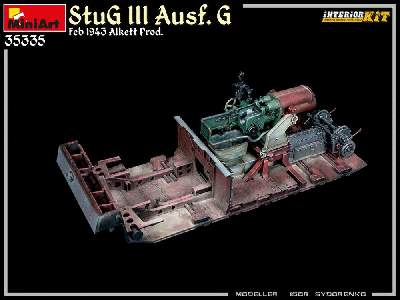 Stug Iii Ausf. G  Feb 1943 Alkett Prod. Interior Kit - zdjęcie 90