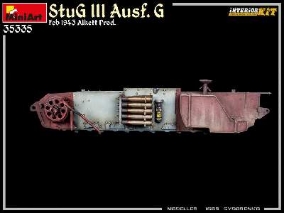 Stug Iii Ausf. G  Feb 1943 Alkett Prod. Interior Kit - zdjęcie 92
