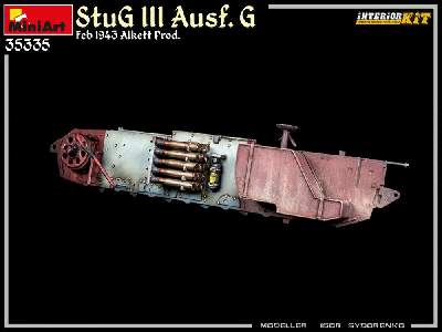 Stug Iii Ausf. G  Feb 1943 Alkett Prod. Interior Kit - zdjęcie 93