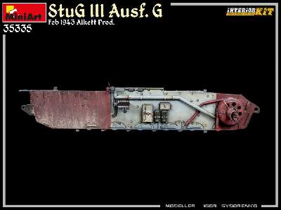 Stug Iii Ausf. G  Feb 1943 Alkett Prod. Interior Kit - zdjęcie 94