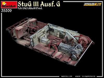 Stug Iii Ausf. G  Feb 1943 Alkett Prod. Interior Kit - zdjęcie 95