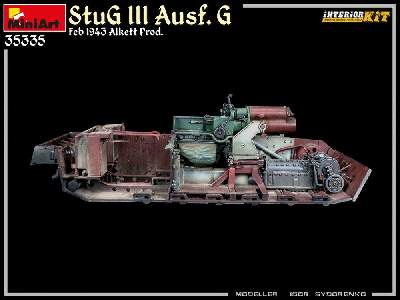 Stug Iii Ausf. G  Feb 1943 Alkett Prod. Interior Kit - zdjęcie 96