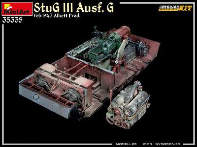 Stug Iii Ausf. G  Feb 1943 Alkett Prod. Interior Kit - zdjęcie 99