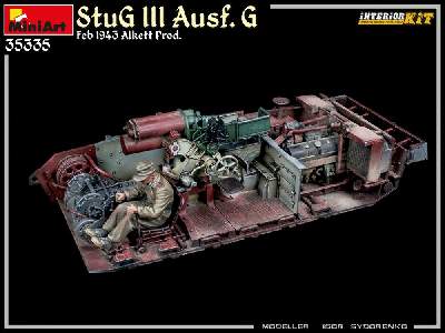 Stug Iii Ausf. G  Feb 1943 Alkett Prod. Interior Kit - zdjęcie 100