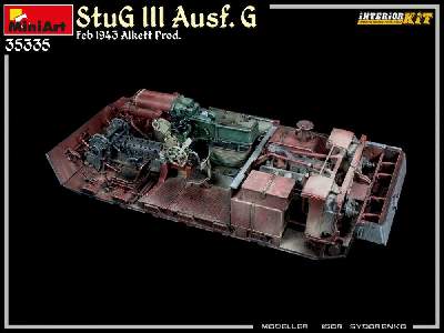 Stug Iii Ausf. G  Feb 1943 Alkett Prod. Interior Kit - zdjęcie 102