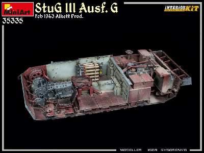 Stug Iii Ausf. G  Feb 1943 Alkett Prod. Interior Kit - zdjęcie 103