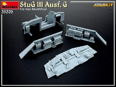 Stug Iii Ausf. G  Feb 1943 Alkett Prod. Interior Kit - zdjęcie 104