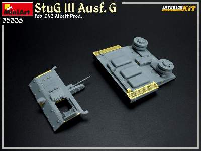 Stug Iii Ausf. G  Feb 1943 Alkett Prod. Interior Kit - zdjęcie 109