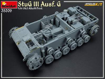 Stug Iii Ausf. G  Feb 1943 Alkett Prod. Interior Kit - zdjęcie 115