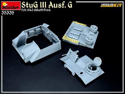 Stug Iii Ausf. G  Feb 1943 Alkett Prod. Interior Kit - zdjęcie 125