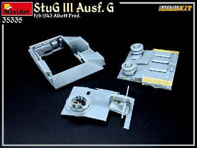 Stug Iii Ausf. G  Feb 1943 Alkett Prod. Interior Kit - zdjęcie 126