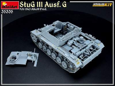 Stug Iii Ausf. G  Feb 1943 Alkett Prod. Interior Kit - zdjęcie 128