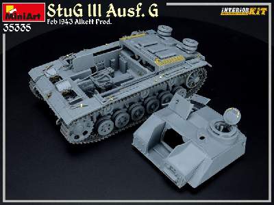 Stug Iii Ausf. G  Feb 1943 Alkett Prod. Interior Kit - zdjęcie 130