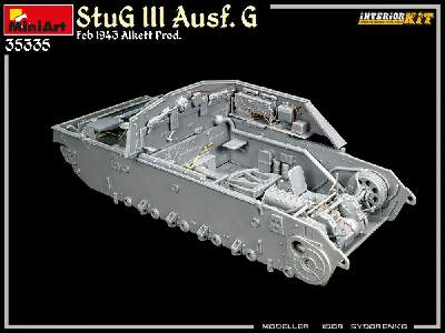 Stug Iii Ausf. G  Feb 1943 Alkett Prod. Interior Kit - zdjęcie 137