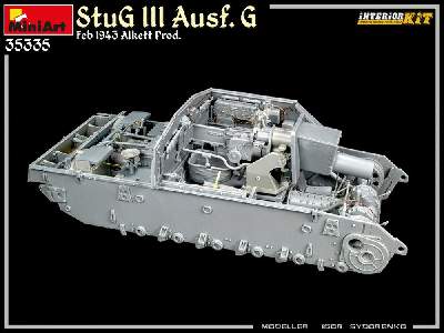 Stug Iii Ausf. G  Feb 1943 Alkett Prod. Interior Kit - zdjęcie 138