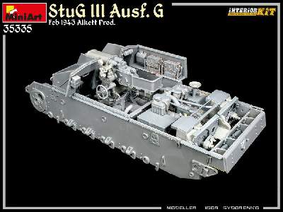 Stug Iii Ausf. G  Feb 1943 Alkett Prod. Interior Kit - zdjęcie 139
