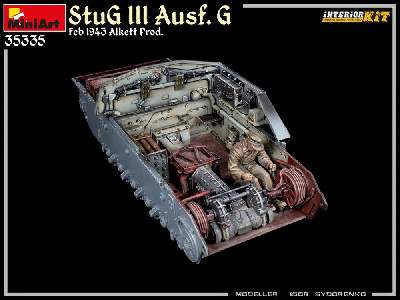 Stug Iii Ausf. G  Feb 1943 Alkett Prod. Interior Kit - zdjęcie 141