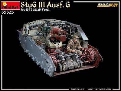 Stug Iii Ausf. G  Feb 1943 Alkett Prod. Interior Kit - zdjęcie 142
