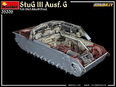 Stug Iii Ausf. G  Feb 1943 Alkett Prod. Interior Kit - zdjęcie 143