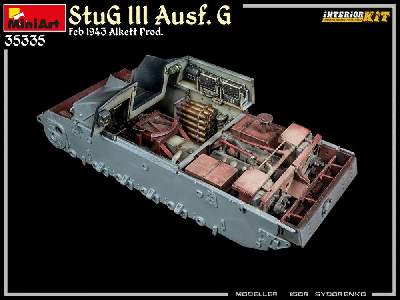Stug Iii Ausf. G  Feb 1943 Alkett Prod. Interior Kit - zdjęcie 145