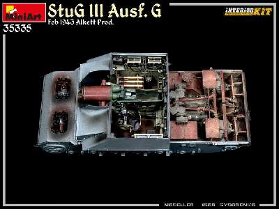 Stug Iii Ausf. G  Feb 1943 Alkett Prod. Interior Kit - zdjęcie 148