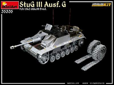 Stug Iii Ausf. G  Feb 1943 Alkett Prod. Interior Kit - zdjęcie 151