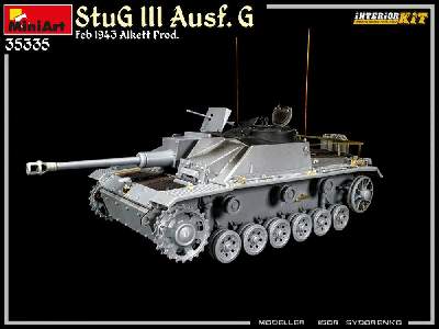 Stug Iii Ausf. G  Feb 1943 Alkett Prod. Interior Kit - zdjęcie 152