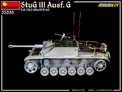 Stug Iii Ausf. G  Feb 1943 Alkett Prod. Interior Kit - zdjęcie 153