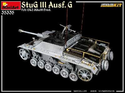 Stug Iii Ausf. G  Feb 1943 Alkett Prod. Interior Kit - zdjęcie 154