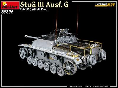 Stug Iii Ausf. G  Feb 1943 Alkett Prod. Interior Kit - zdjęcie 155