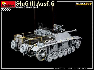 Stug Iii Ausf. G  Feb 1943 Alkett Prod. Interior Kit - zdjęcie 156