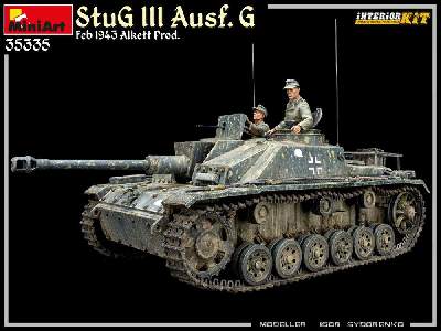 Stug Iii Ausf. G  Feb 1943 Alkett Prod. Interior Kit - zdjęcie 160