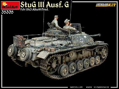 Stug Iii Ausf. G  Feb 1943 Alkett Prod. Interior Kit - zdjęcie 162