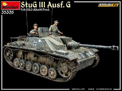 Stug Iii Ausf. G  Feb 1943 Alkett Prod. Interior Kit - zdjęcie 163