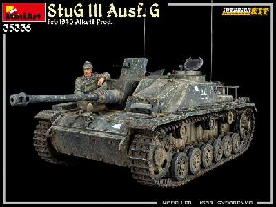 Stug Iii Ausf. G  Feb 1943 Alkett Prod. Interior Kit - zdjęcie 164