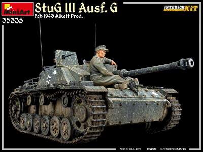Stug Iii Ausf. G  Feb 1943 Alkett Prod. Interior Kit - zdjęcie 165