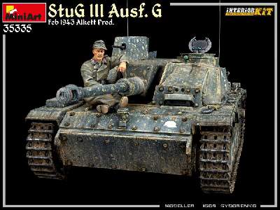 Stug Iii Ausf. G  Feb 1943 Alkett Prod. Interior Kit - zdjęcie 166