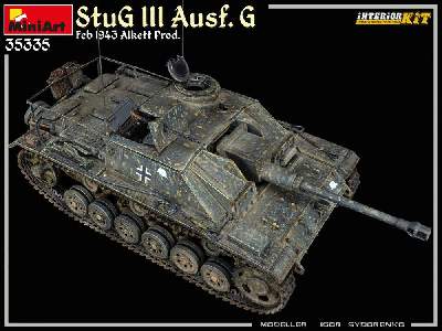 Stug Iii Ausf. G  Feb 1943 Alkett Prod. Interior Kit - zdjęcie 167