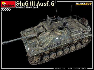 Stug Iii Ausf. G  Feb 1943 Alkett Prod. Interior Kit - zdjęcie 168
