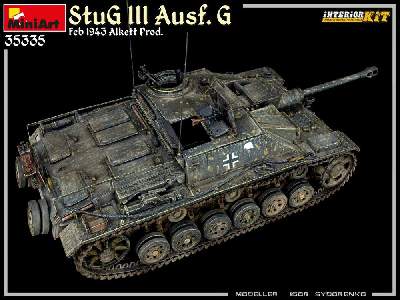 Stug Iii Ausf. G  Feb 1943 Alkett Prod. Interior Kit - zdjęcie 170