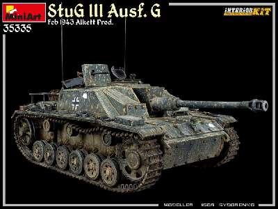Stug Iii Ausf. G  Feb 1943 Alkett Prod. Interior Kit - zdjęcie 172