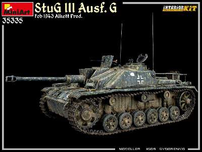 Stug Iii Ausf. G  Feb 1943 Alkett Prod. Interior Kit - zdjęcie 173
