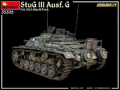 Stug Iii Ausf. G  Feb 1943 Alkett Prod. Interior Kit - zdjęcie 174