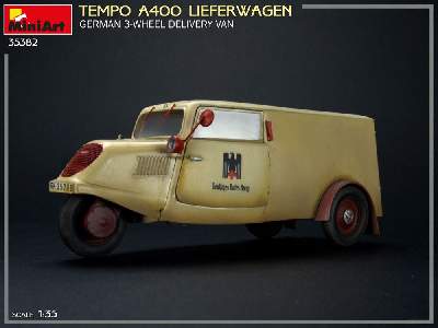 Tempo A400 Lieferwagen. German 3-wheel Delivery Van - zdjęcie 22