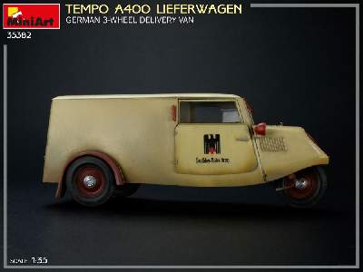 Tempo A400 Lieferwagen. German 3-wheel Delivery Van - zdjęcie 23